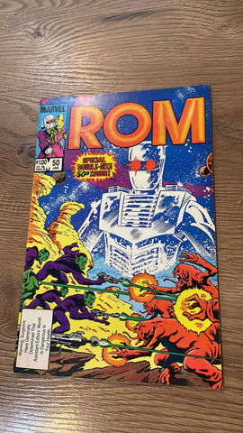 Rom #50 - Marvel Comics - 1984