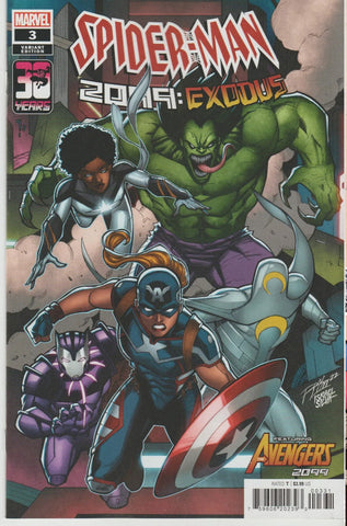 Spider-Man 2099 Exodus #3 - Marvel Comics - 2023 - Lim  Variant