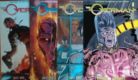 Overman #1 2 3 4 (4x Comics RUN) - Image Comics - 2007
