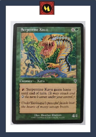 "Serpentine Kavu" x4 - Magic The Gathering - Invasion - 4-Card Playset