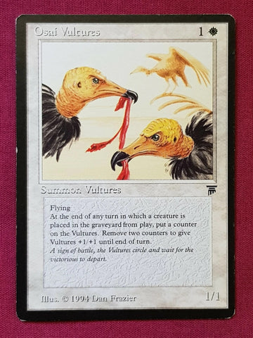"Osai Vultures" - Magic The Gathering Card - Legends