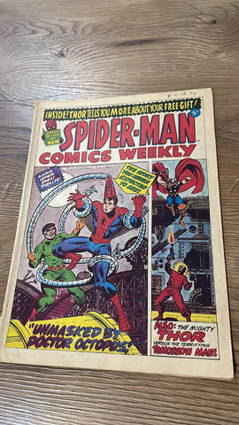 Spider-Man Comics Weekly #3 - Marvel/British Comic - 1973