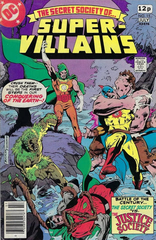 Secret Society of Super-Villains #15 - DC Comics - 1978