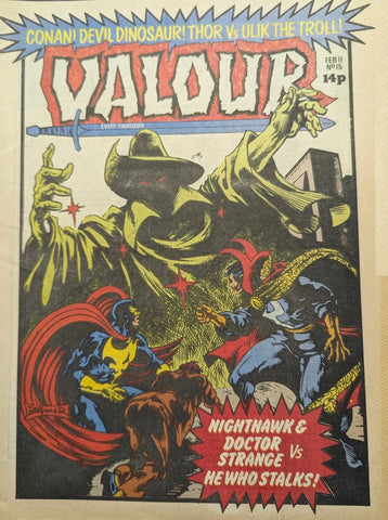 Valour #15 - Marvel/British Comics - 1981