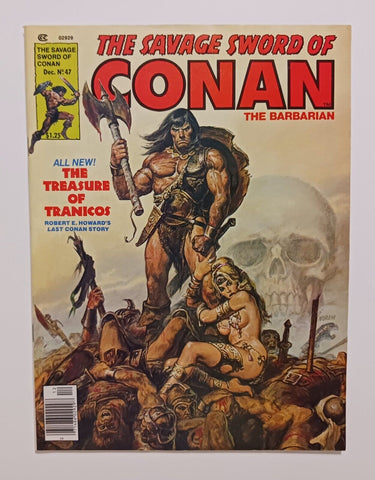 Savage Sword of Conan #47 - Marvel Magazines - 1980