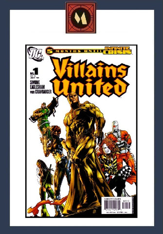 Villains United #1 - DC Comics - 2005 - Secret Six Variant