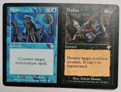 "Spite/Malice" - Magic The Gathering Card - Invasion