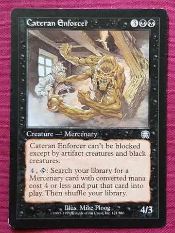 "Cateran Enforcer" - Magic The Gathering Card - Mercadian Masques