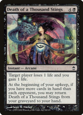 "Death Of A Thousand Stings" - Magic The Gathering Card - Saviors Of Kamigawa