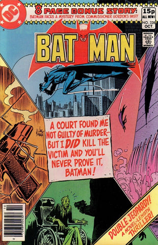 Batman #328 - DC Comics - 1980