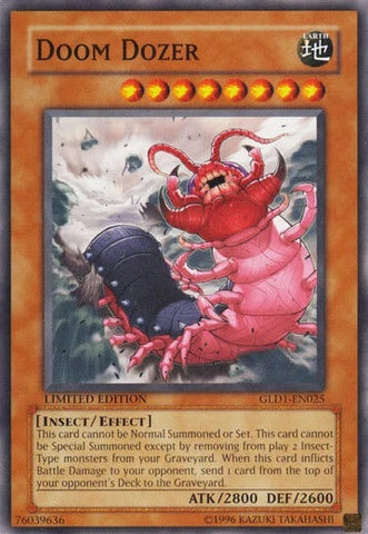 "Doom Dozer" GLD1-EN025 - Yu-Gi-Oh!