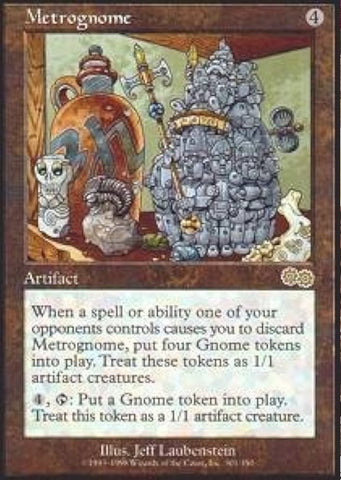 "Metrognome" - Magic The Gathering Card - Urza's Saga