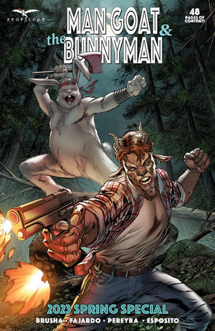 Man Goat & The Bunnyman: Spring Special - Zenescope - 2023 - Cover A