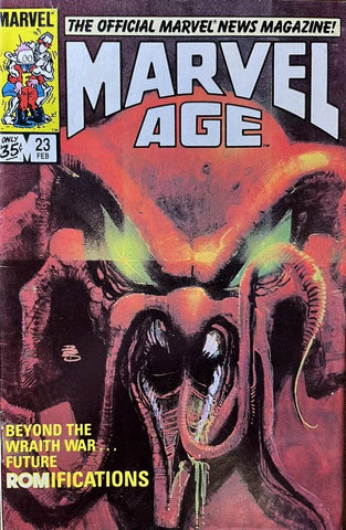 Marvel Age #23 - Marvel Comics - 1985