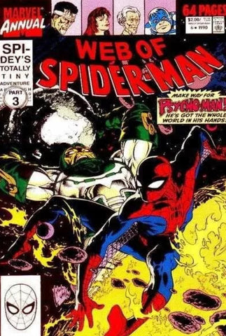 Web of Spider-Man Annual #6 - Marvel Comics - 1990