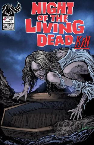 Night of the Living Dead: Kin #4 -  American Mythology - 2023 - COVER B Hasson