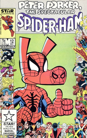 Peter Porker, Spectacular Spider-Ham #12 - Star / Marvel Comics - 1986
