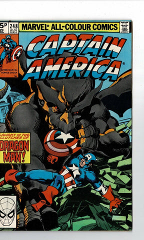 Captain America #248 - Marvel Comics  - 1980 - Pence Copy