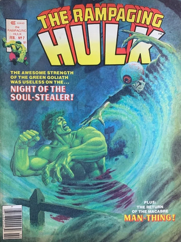 The Rampaging Hulk #7 - Curtis Magazines - 1978