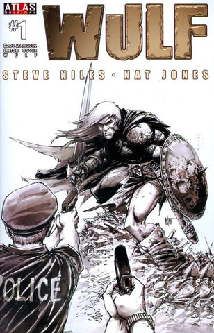 Wulf #1 - Atlas Comics - 2011 - Sketch Cover