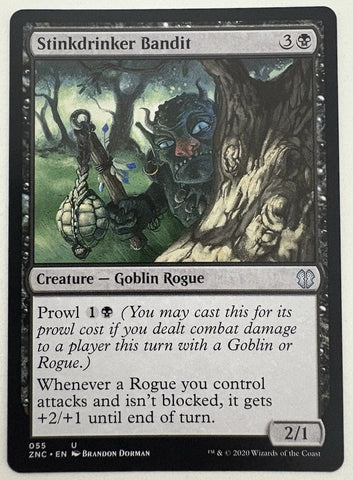 "Stinkdrinker Bandit" - Magic The Gathering Card - ZNC