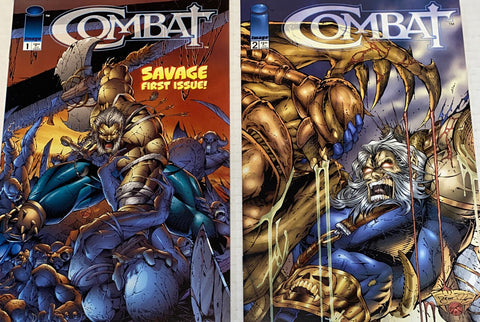Combat #1 & #2 - Image Comics - 1996