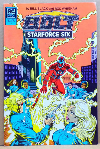 Bolt And Star Force Six #1 - AC Comics - 1984