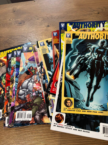 The Authority #7-29 - Wildstorm Comics - 2010/2011 - Run/joblot