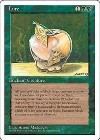"Lure" x4 - Magic The Gathering Card - Revised - 4-Card Playset
