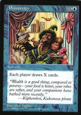 "Prosperity" - Magic The Gathering - Visions