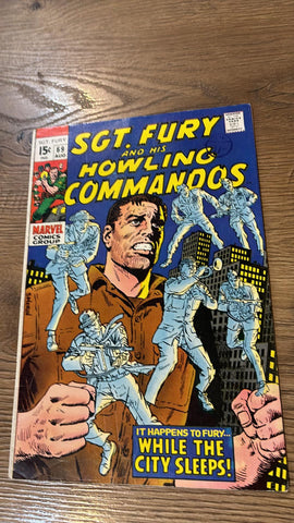 Sgt Fury #69 - Marvel Comics - 1969