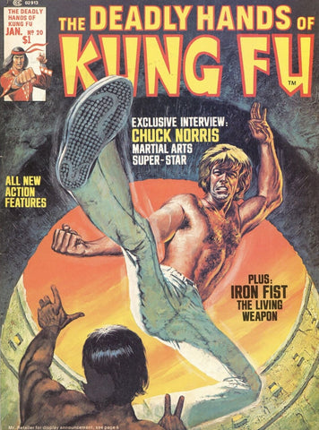 Deadly Hands Of Kung Fu #20 - Curtis/Marvel - 1976 - 1st App. of Silver Dragon