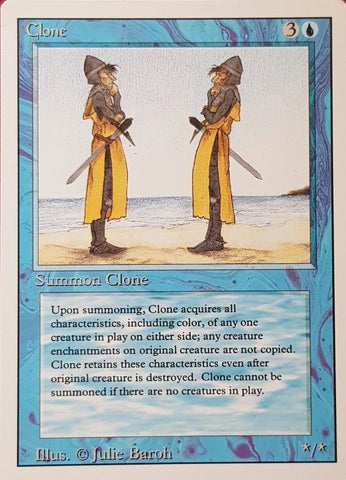 "Clone" - Magic The Gathering Card - Revised