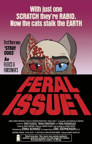 Feral #1 - Image Comics - 2024 - Movie Poster Homage Variant