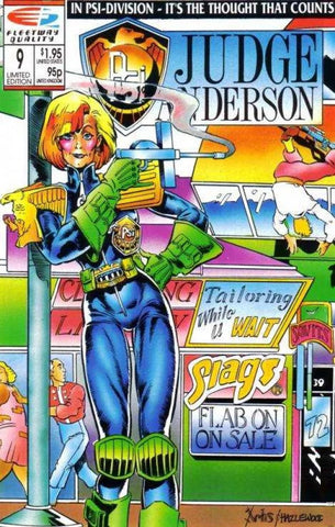 Judge Anderson #9 - Fleetway - 1990