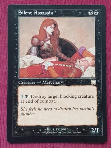 "Silent Assassin" - Magic The Gathering Card - Mercadian Masques