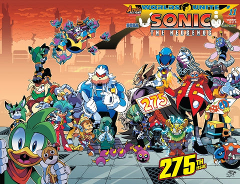 Sonic The Hedgehog #275 - Archie Action - 2015