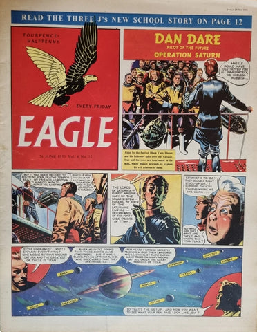 Eagle Comic Vol.4 No.12 - British - 1953