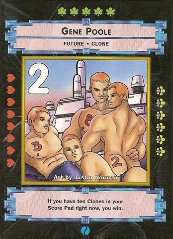 "Gene Poole" - Xxxenophile CCG Card