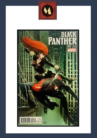 Black Panther #7 - Marvel Comics - 2016 - Miles Morales Yu Variant