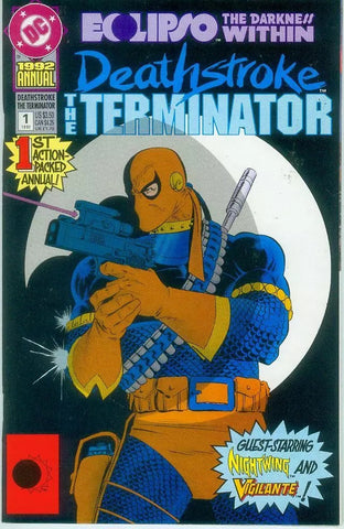 Deathstroke the Terminator Annual #1 - DC Comics - 1992