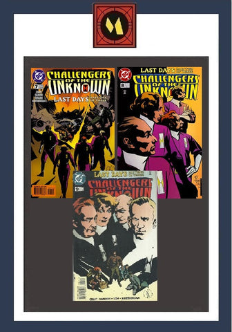 Challengers of the Unknown #7, #8 and #9 - DC Comics - 1997 - "Last Days"