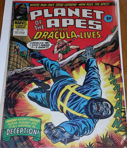 Planet of the Apes #110 - Marvel Comics / British - 1976