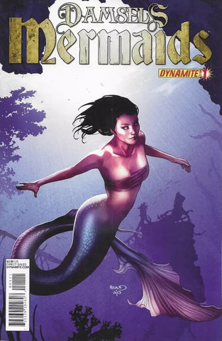 Damsels: Mermaids #1 2 3 (3x Comics RUN) - Dynamite - 2013