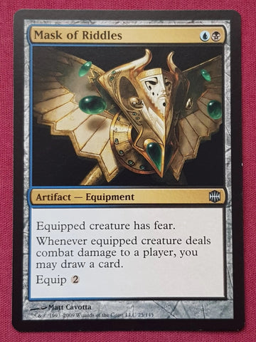 "Mask Of Riddles" x4 - Magic The Gathering - Alara Reborn - 4-Card Playset