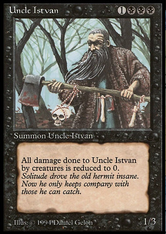 "Uncle Istvan" - Magic The Gathering - The Dark
