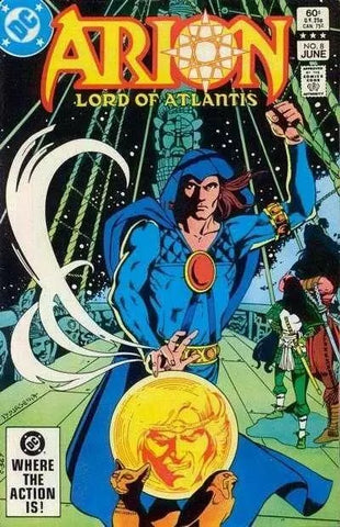 Arion Lord of Atlantis #8 - DC Comics - 1982