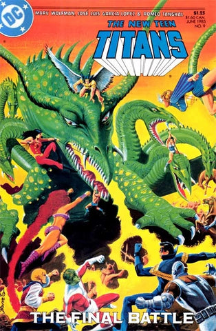 New Teen Titans #9 - DC Comics - 1985
