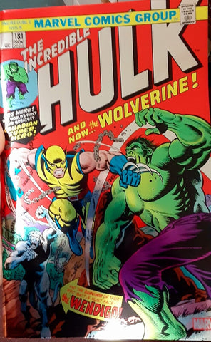 Incredible Hulk #181 - Marvel Comics - 2023 - Facsimile Edition - Foil Variant
