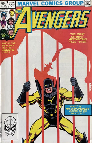 Avengers #224 - Marvel Comics - 1982